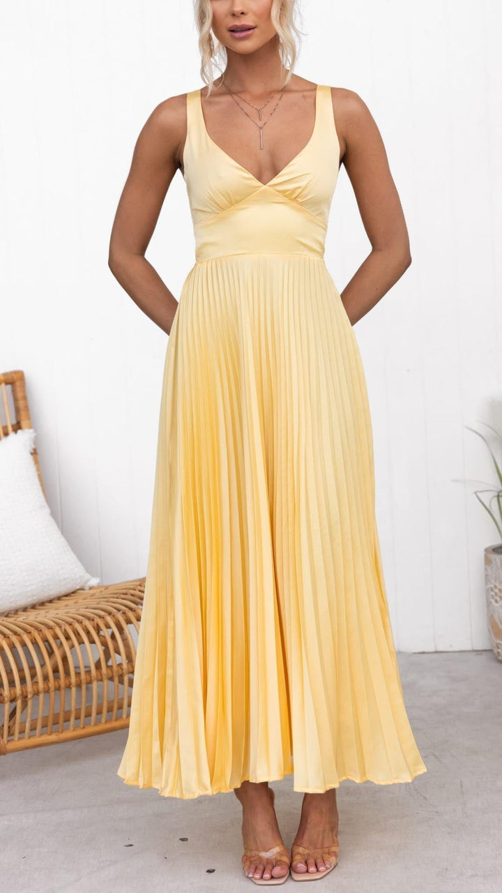 Aby - V-Neck Dress