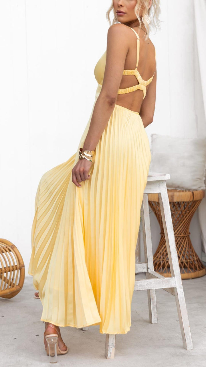 Aby - V-Neck Dress