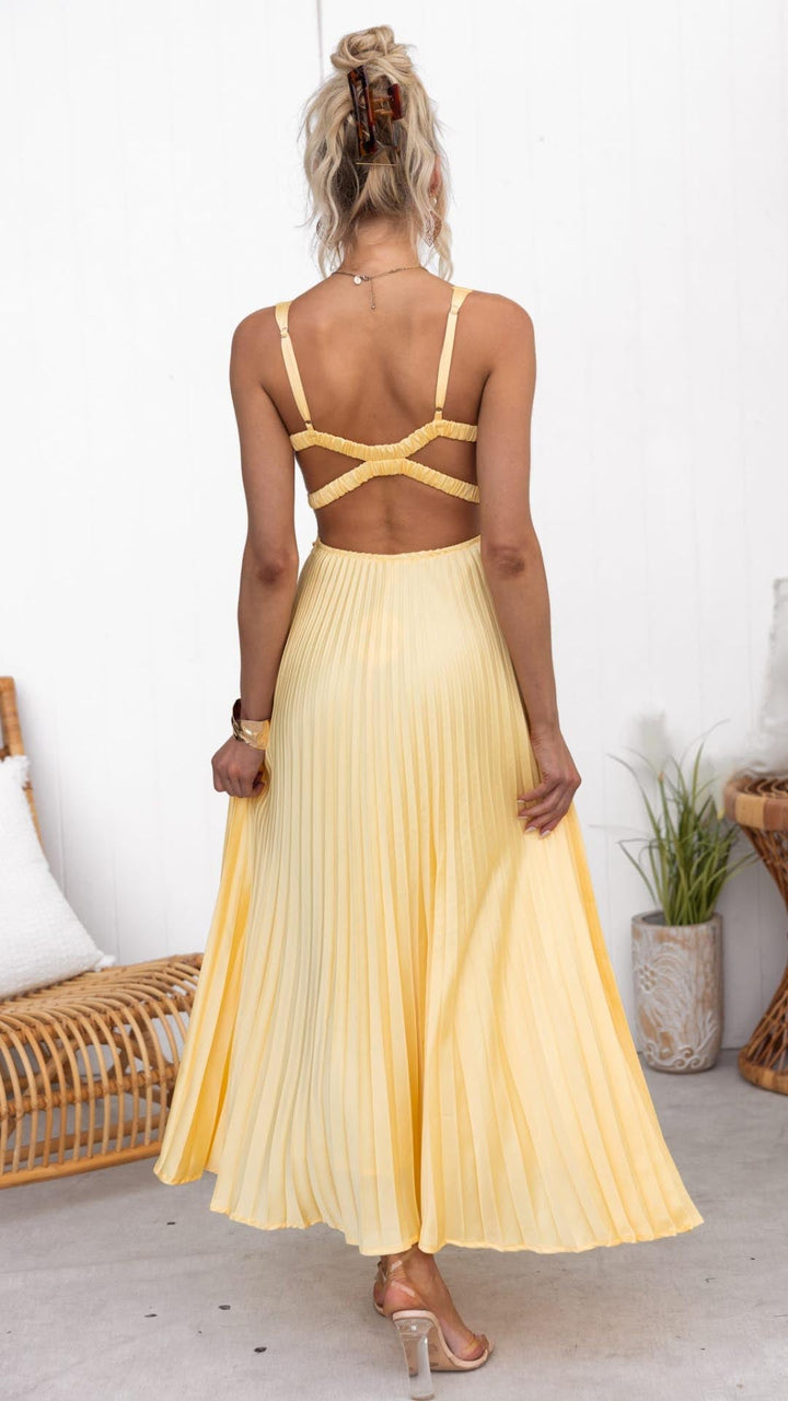 Aby - V-Neck Dress