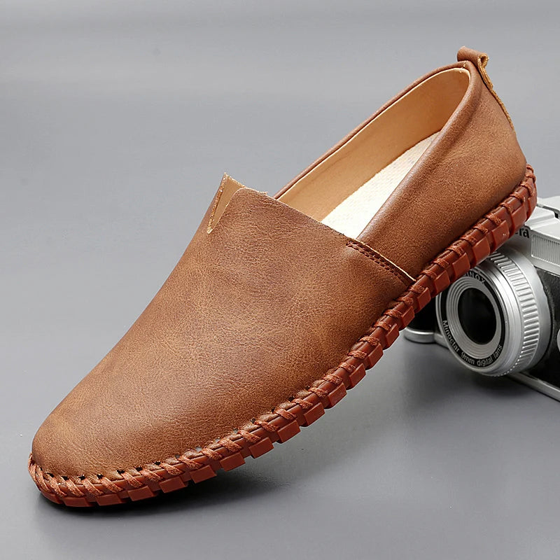 GIORDI™|HANDMADE LEATHER LOAFERS