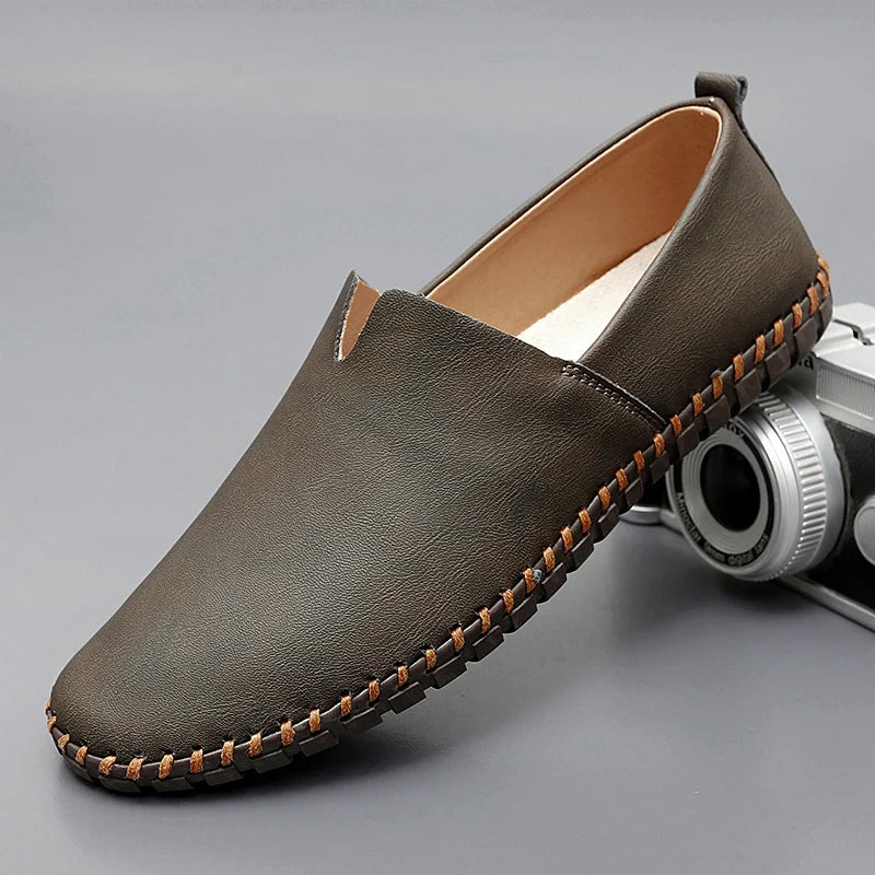 GIORDI™|HANDMADE LEATHER LOAFERS