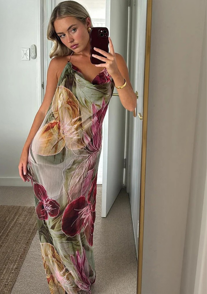 Noreen | Bohemian Sheer Dress