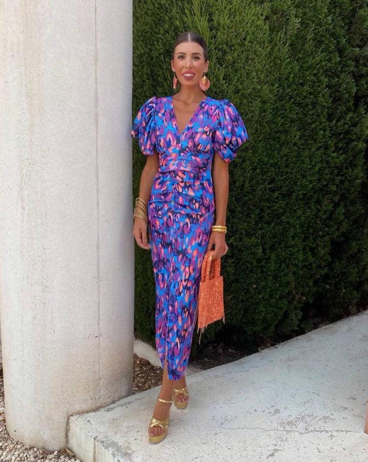 Loren - Bold Puff Sleeve Dress