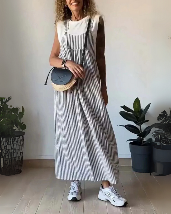 SEREDA - Casual Salopette Dress