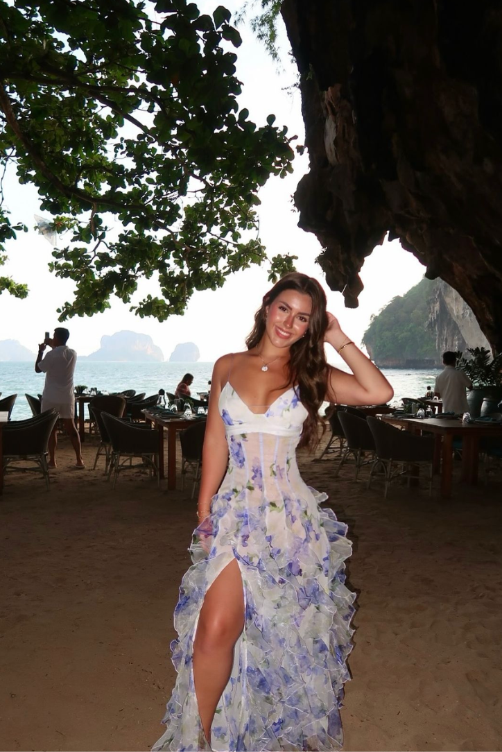 Lyxa Melbourne | Aurelia Ruffle Maxi Dress