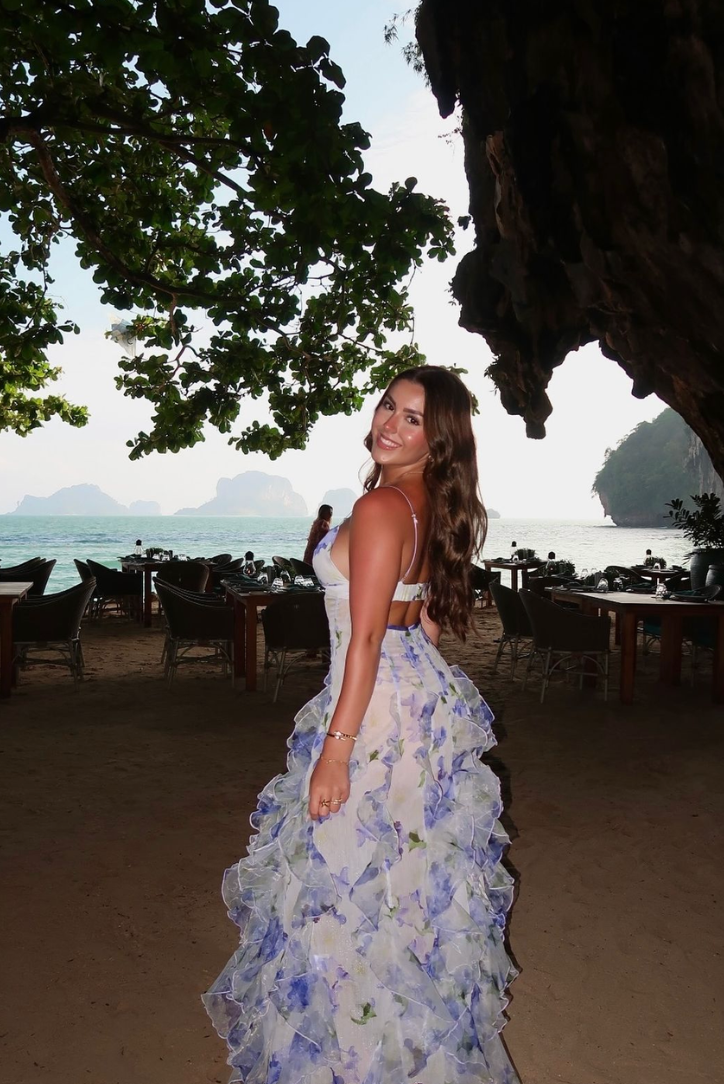 Lyxa Melbourne | Aurelia Ruffle Maxi Dress