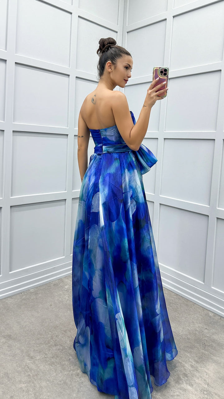 Lyxa Melbourne | Elara Strapless Flow Maxi Dress