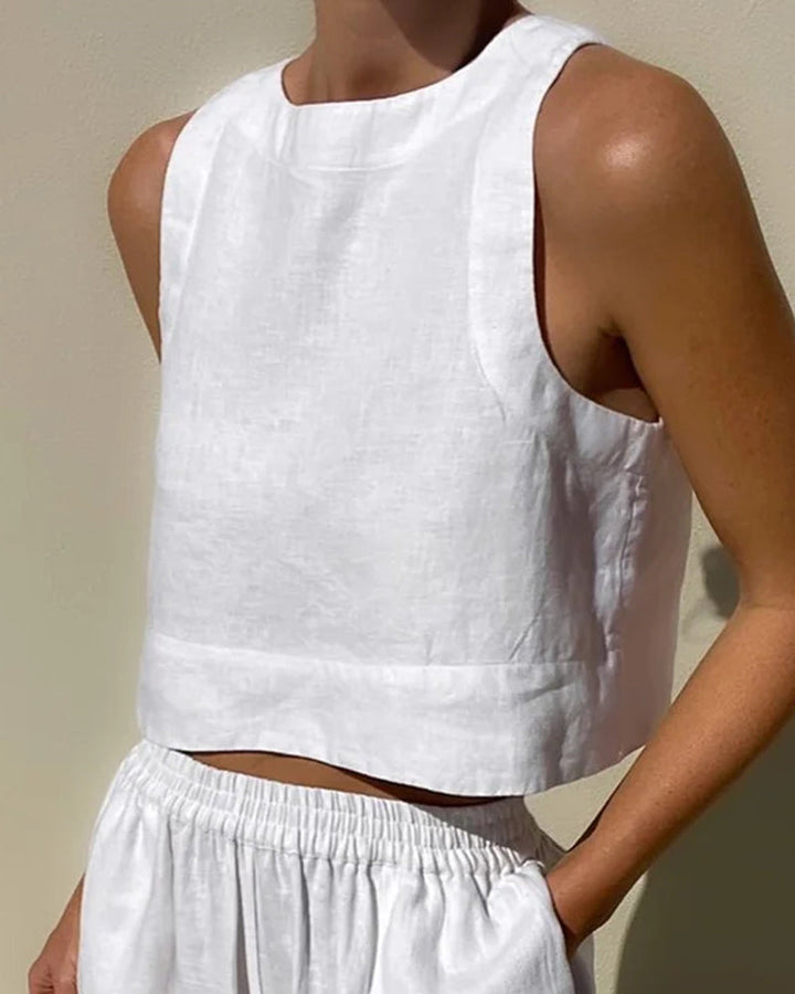 Sofia™ – Two-Piece Linen Set