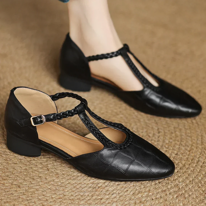 Elena - Leather Orthopedic Shoes | Premium Edition