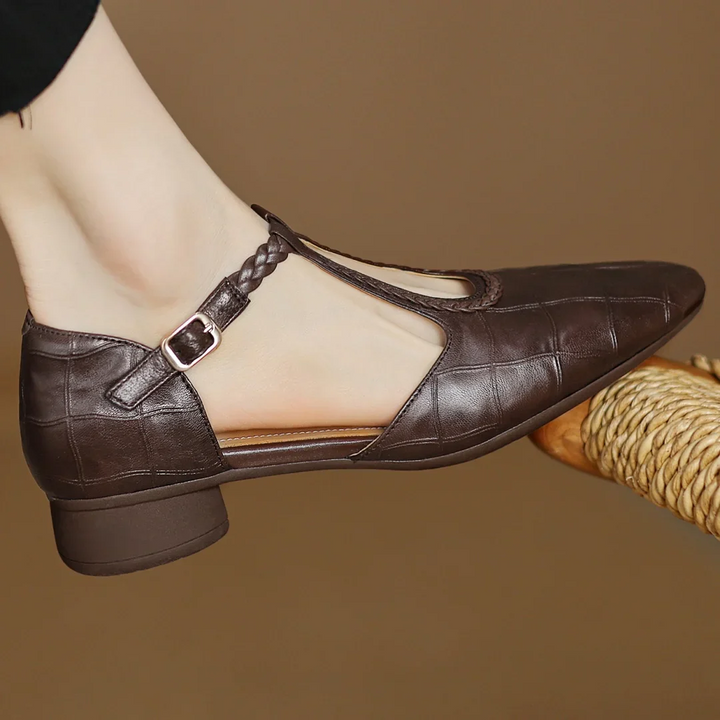 Elena - Leather Orthopedic Shoes | Premium Edition