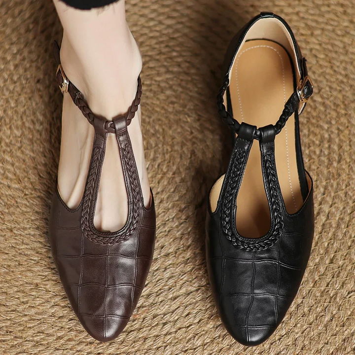Elena - Leather Orthopedic Shoes | Premium Edition