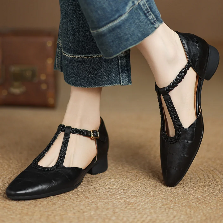 Elena - Leather Orthopedic Shoes | Premium Edition