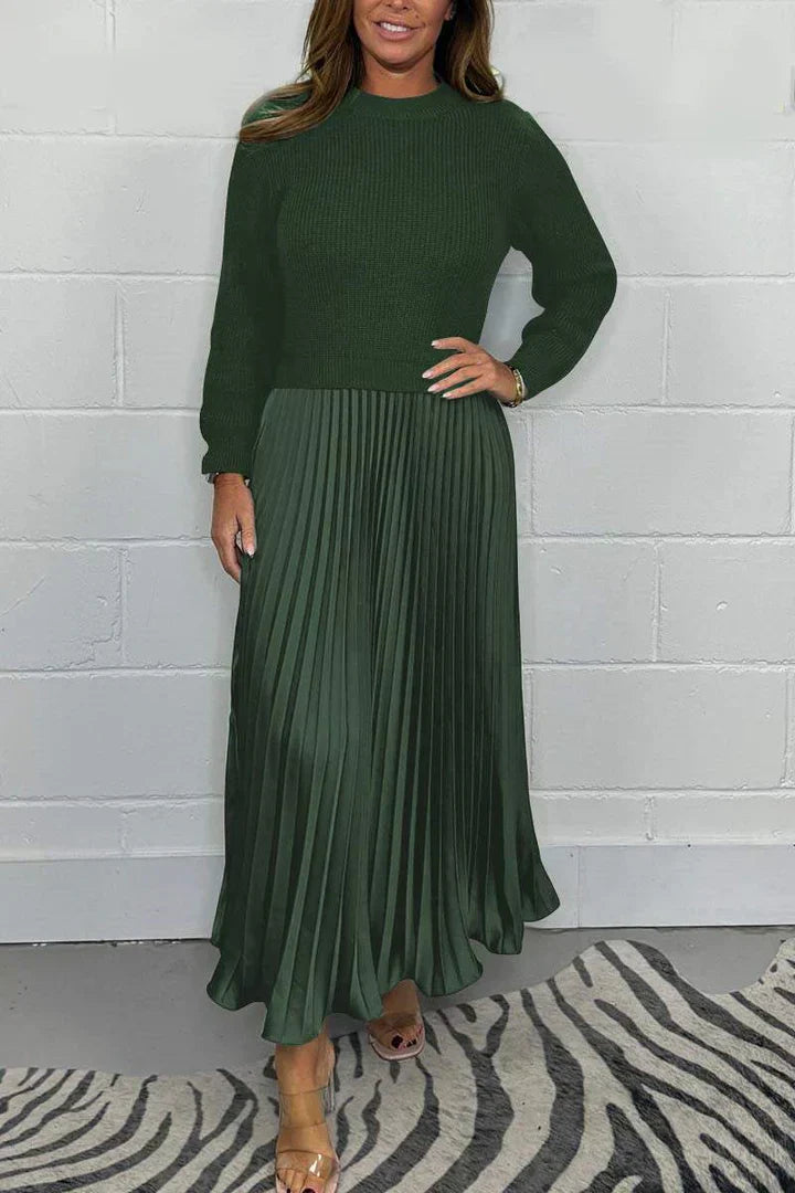 Catania - Jersey Jumpsuit and Pleated Skirt