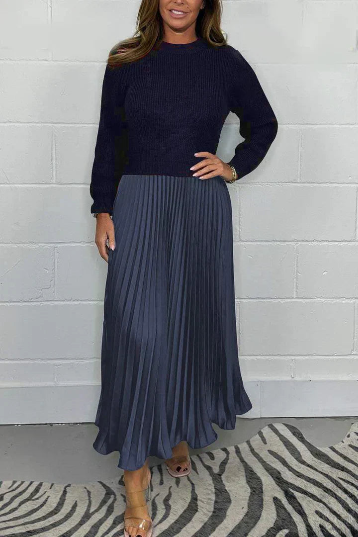 Catania - Jersey Jumpsuit and Pleated Skirt