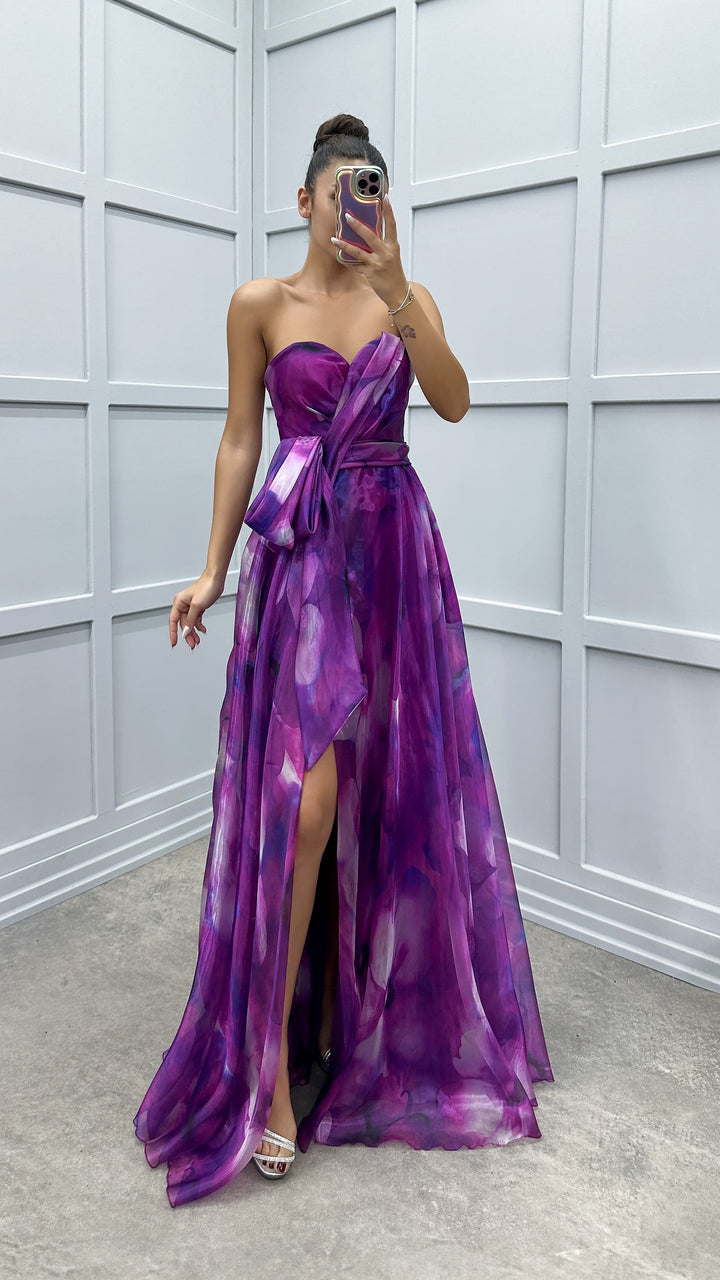 Lyxa Melbourne | Elara Strapless Flow Maxi Dress