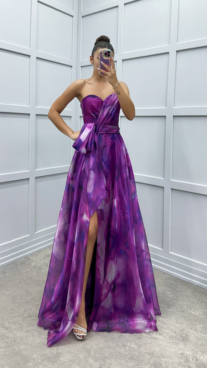 Lyxa Melbourne | Elara Strapless Flow Maxi Dress