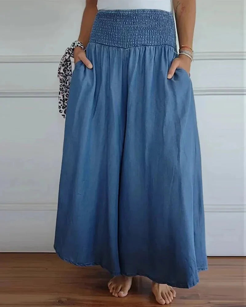 Mira pants with elastic waist