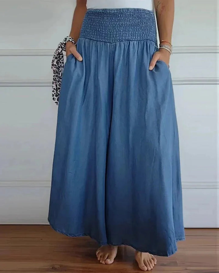 Mira pants with elastic waist
