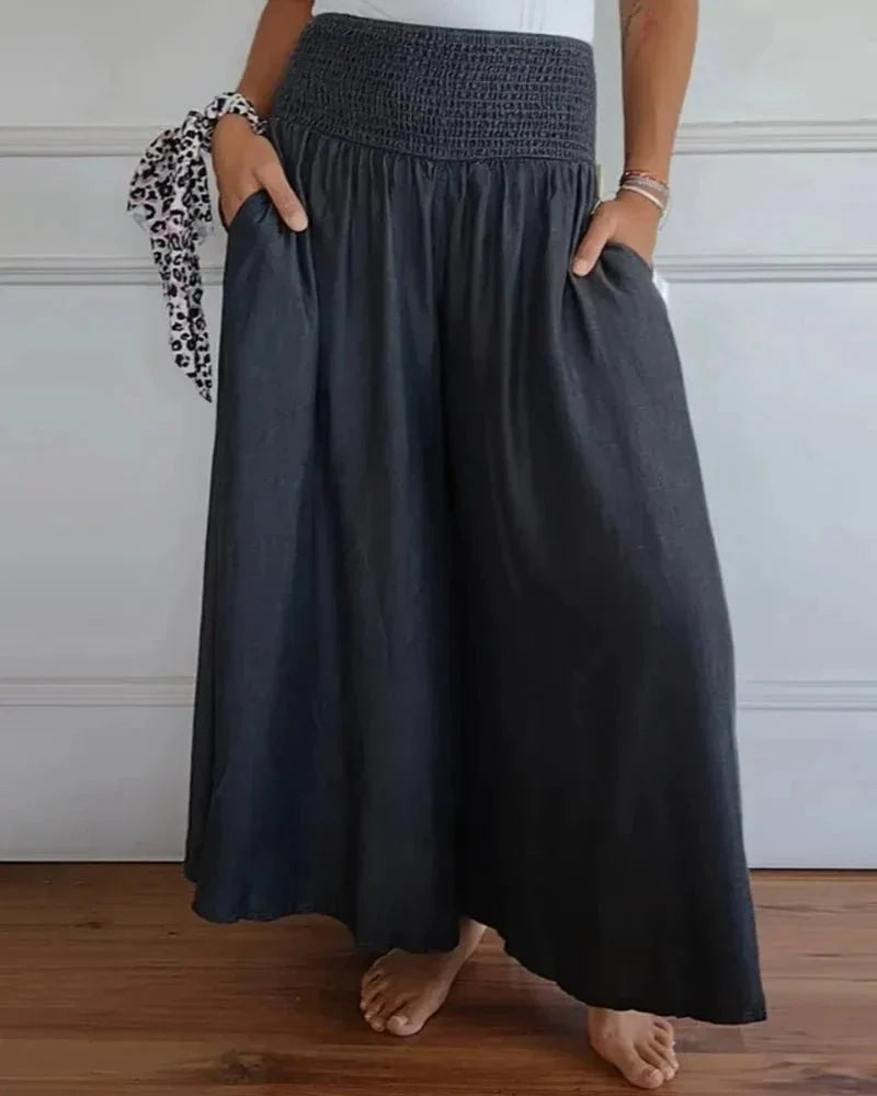 Mira pants with elastic waist