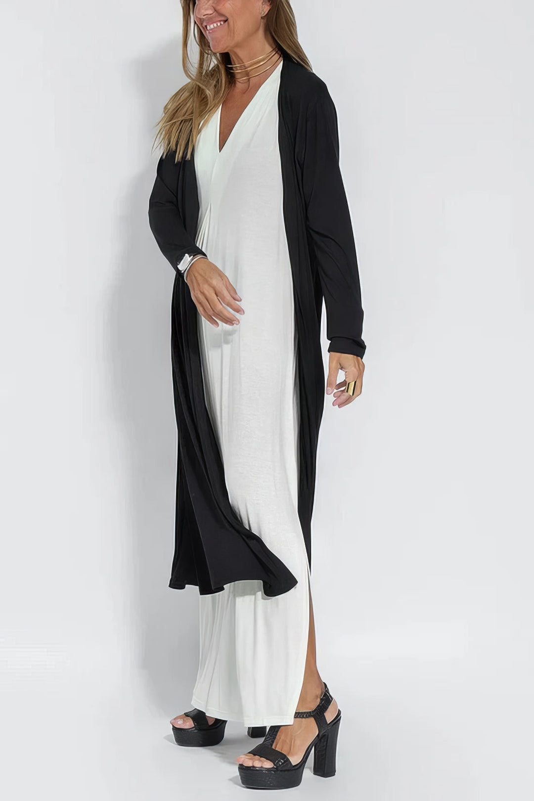 ELISA™|DRESS + FREE CARDIGAN